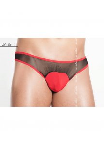 Prześwitujące Męskie Majtki Jerome - Me Seduce Czerwony