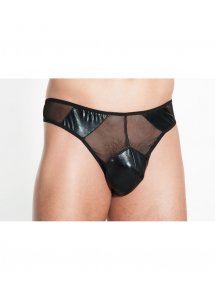 Seksowne Męskie Majtki Z Siateczką Manuel - Me Seduce Czarny