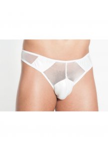 Seksowne Męskie Majtki Z Siateczką Manuel - Me Seduce Biały
