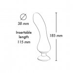 Shunga - Luksusowy Wibrator Z Wygodnym Uchwytem Sanya Czarny