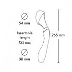 Shunga - Masażer Intymny Dla Kobiet ZOA Malinowy