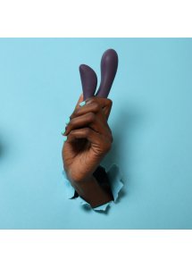 Je Joue - Elegancki Wibrator W Kształcie Króliczka Fioletowy