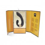 Shunga - Podwójny Wibrator Do Punktu-G i Łechtaczki MIYO Czarny