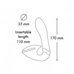 Shunga - Wibrator i Masażer Łechtaczki 2w1 SOYO Malinowy