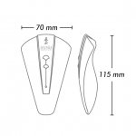 Shunga - Stymulator Łechtaczki Z Mocnymi Wibracjami OBI Różowy
