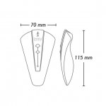 Shunga - Stymulator Łechtaczki Z Mocnymi Wibracjami OBI Fioletowy