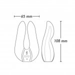 Shunga - Stymulator Łechtaczki Z Mocnymi Wibracjami Aiko Malinowy