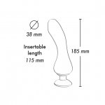 Shunga - Luksusowy Wibrator Z Wygodnym Uchwytem Sanya Malinowy