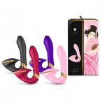 Shunga - Wibrator i Masażer Łechtaczki 2w1 SOYO Różowy