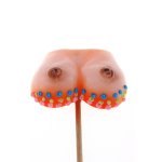 Słodki Lizak - Sexowny Biust Na Patyku Do Lizania