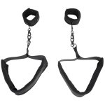 Sportsheets - Zestaw Mankietów Z Uprzężą Do Pozycjonowania Partnera Czarna