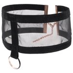 Sportsheets - Seksowny Siateczkowy Kołnierzyk BDSM Z Pierścieniem Do Smyczy