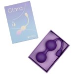 Vibio - Wibrujące Kulki Kegla Fioletowe Clara