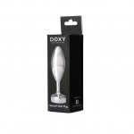 Doxy - Gładki Korek Analny 7cm Srebrny Butt Plug Smooth