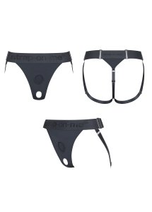 STRAP-ON-ME - UNIKALNA UPRZĄŻ DLA KOBIET SZARA