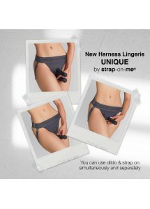 STRAP-ON-ME - UNIKALNA UPRZĄŻ DLA KOBIET SZARA