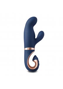 Gvibe - Wibrator Stymulujący Punkt G i Łechtaczkę Niebieski Gentley