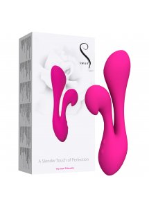 Swan - Wibrator Z Podwójną Stymulacją Punktu-G I Łechtaczka The Silhouette Swan