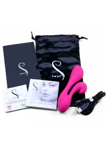 Swan - Wibrator Z Podwójną Stymulacją Punktu-G I Łechtaczka The Silhouette Swan