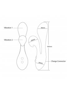 Swan - Wibrator Z Podwójną Stymulacją Punktu-G I Łechtaczka The Silhouette Swan