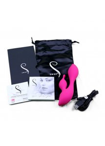 Swan - Wibrator Z Podwójną Stymulacją Punktu-G I Łechtaczka The Cygnet Swan