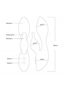 Swan - Wibrator Z Podwójną Stymulacją Punktu-G I Łechtaczka The Cygnet Swan