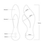 Swan - Wibrator Z Podwójną Stymulacją Punktu-G I Łechtaczka The Feather Swan