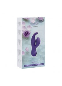 Swan - Wibrator Króliczek Solo Fioletowy