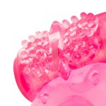 Love In The Pocket - Wibrujący Pierścień Na Penisa Ze Stymulacją Łechtaczki Różowy