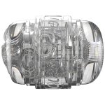 Fleshlight Toys - Przezroczysty Masturbator Ręczny Z Otworem Pochwy Lub Odbytu