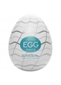 Tenga - Zestaw 6-Jednorazowych Masturbatorów Egg Wavy II