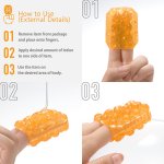 Tenga - Uniwersalna Nakładka Do Masturbacji Siebie Lub Partnerki Uni Zestaw 4 szt