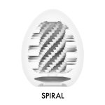 Tenga - Masturbator Ręczny W Kształcie Jajeczka Spiralny Egg Spiral
