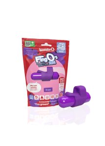 The Screaming O - Mini Wibrator Kulkowy Z Języczkiem 4B Fingo SlimGrape