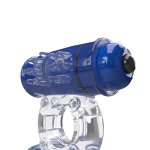 The Screaming O - Pierścień Wibracyjny Na Penisa Z Dwoma Silnikami 4T WammyBlueberry