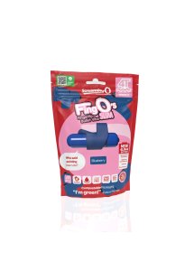 The Screaming O - Mini Wibrator Kulkowy Z Języczkiem 4T Fingo SlimBlueberry