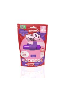 The Screaming O - Mini Wibrator Kulkowy Z Języczkiem 4T Fingo SlimGrape