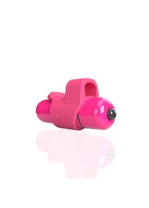 The Screaming O - Mini Wibrator Kulkowy Z Języczkiem 4T Fingo SlimStrawberry