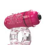 The Screaming O - Pierścień Na Penisa Z Dwoma Silnikami 4B Double WammyStrawberry