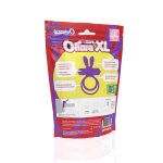 The Screaming O - Wibrujący Pierścień Na Penisa Króliczek Podwójny 4T Ohare XLGrape