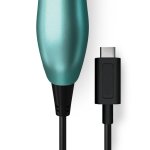 Doxy - Masażer Łechtaczki Z Ruchomą Główką Doxy 3 USB-C Turkusowy