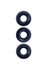 Trzy pierścienie na penisa - Oxballs Ringer of Do-Nut 1 Special Edition Night  