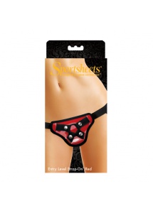 Uprząż do strap-on - Sportsheets Entry Level Strap-On  różowa
