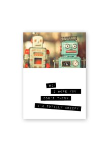 Warm Human - Kartka Z Niegrzecznymi Życzeniami Mam Małą Obsesję Na Twoim Punkcie