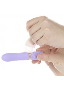 Wibrator podręczny - Pillow Talk Flirty Mini Massager Special Edition Fioletowy