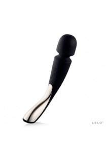Wodoodporny masażer Lelo - Smart Wand Masager Medium Black czarny średni