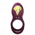 Zalo - Wibrujący Pierścień Na Penisa Z Pilotem Fioletowy Bayek