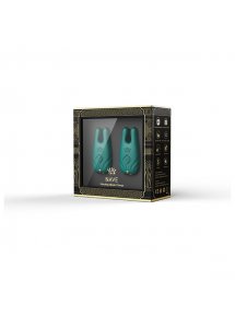 Zalo - Bezprzewodowe Wibrujące Zaciski Na Sutki Zielone Nave