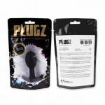 Korek analny - FeelzToys Plugz Butt Plug Black Nr. 3
