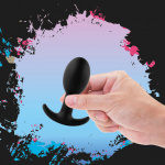 Korek analny - FeelzToys Plugz Butt Plug Black Nr. 3